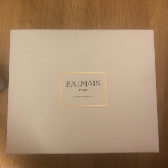 *SOLD SOLD* Authentic Balmain Combat Boots - Picture 7 of 8